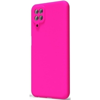 Husa de Protectie, Vafy, pentru Samsung Galaxy S20 Plus, din Silicon Lichid, Fucsia