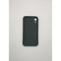 Husa protectie Vafy compatibila cu Apple iPhone XR Liquid Silicone Ring cu suport rotativ Negru