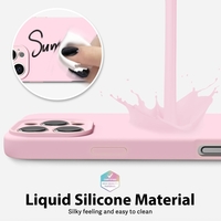 Husa de Protectie Matte TPU, Vafy, pentru Honor 90 Lite, Protectie Camera, Antisoc, Antizgariere, Antialunecare, Acoperire Completa, Roz