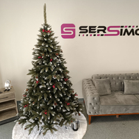 Brad artificial Christmas Deluxe by Sersimo, Frasin de Munte, 2D, 240cm