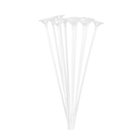 Set 10 Bete cu Rozete pentru Baloane, Flippy, Suporturi de plastic, Usor de instalat, Reutilizabil, Pentru aniversare, Nunta, Ziua de Nastere, Decor