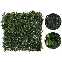 Panou decorativ artificial 50x50 cm, montare pe perete sau gard, iedera, interior/exterior
