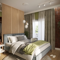 Riflaj perete despartitor MDF, LDA PREMIUM, Stejar Saragossa, 275x58 cm