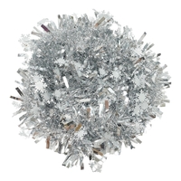 Beteala Craciun, Flippy, argintiu, marimea: 2 m x 9 cm x 9 cm material:folie PVC, interior/exterior