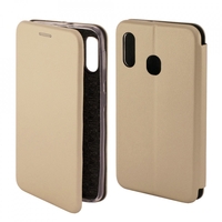Husa de protectie Vafy compatibila cu Samsung S20 Plus Magnet Book Case Auriu