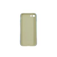 Husa protectie Vafy compatibila cu Apple iPhone 12 Tpu Ombre, Verde/Alb