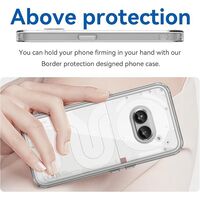 Husa de Protectie, Vafy, Compatibil cu Nothing Phone 2A, Silicon TPU, Protectie camere, Transparent