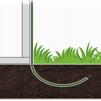 Folie pentru sera de gradina, 8x3 m, material PE 140 g/m, rezistenta la UV4, verde transparent
