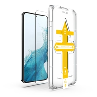Folie de sticla securizata cu sistem de montare usor si rapid Flippy compatibila cu Apple iPhone 11 / XR Transparent