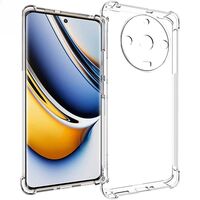 Husa protectie pentru Realme C11 2021, Vafy, TPU, Antisoc, Protectie colturi, Rezistenta la impact, 1.5 mm, Transparenta