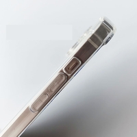 Husa de protectie Vafy, TPU, pentru Apple iPhone 13 Mini 5.4 inch, Antisoc, Protectie colturi, Rezistenta la impact, Transparenta