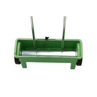 Distribuitor manual pentru seminte si ingrasamant cu reglaj 10 trepte, rezervor 12 litri, 110x57 cm
