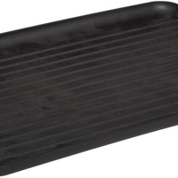 Suport vase 5Five Mayaj cu 1 nivel, otel si plastic, 43x32x13 cm, negru
