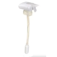 Dispenser Dozator Automat pentru Bauturi, Vafy, Dozator Electric Automat pentru Bidon de Apa, cu Baterii AA, 34 x 11 cm, Alb