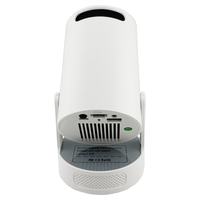 Video Proiector Portabil cilindric HY300ULTRA, Flippy, Inteligent, ULTRA HD 4K 1920 x 1080, Wireless, Compatibil cu Android/iOS, DC, 17 x 11 x 9.5 cm, Alb