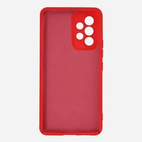 Husa protectie Vafy pentru Samsung A53 5G Liquid Silicone Rosu