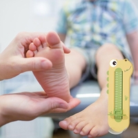 Dispozitiv de Masurat Talpa Piciorului pentru Bebelusi, Vafy, 9-24, Model Dinozaur, Galben