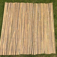 Panou de gard/paravan din bambus Sersimo, 100x300cm, 12mm