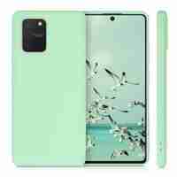 Husa protectie Vafy compatibila cu Samsung S10 Lite Matte Tpu Mint