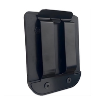 Suport Magnetic pentru Scule, Vafy, Clips Metalic pentru Curea, Fixare Puternica pentru Cuie, Suruburi, Ciocan, Cleste, Chei Si Alte Scule, 7.7 x 6.1 x 2cm, Negru