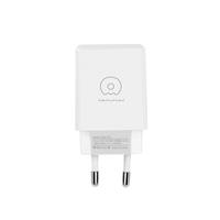 Incarcator Retea 2.1A 2USB + Cablu Micro-USB T06 Flippy Blister, Alb