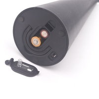 Ventilator Exterior, Vafy, Repelent pentru Muste/Tantari, Cablu USB, Slot Baterii, 9 x 9 x 20 cm, Negru