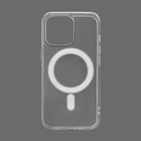 Husa MagSafe Silicone Acryl pentru iPhone 14 Pro Max, Vafy, ambalaj Blister Transparenta