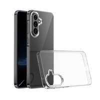 Husa Telefon, Vafy, Compatibila Samsung Galaxy A15/A15 5G, Protect Plus TPU, 0.8-0.9 mm, Transparent