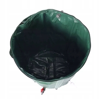 Rezervor apa pluviala 250 L, pliabil 60x88 cm, cu robinet si filtru, PVC rezistent UV, verde