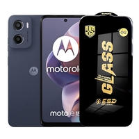 Folie de Protectie pentru Motorola Moto E15, Vafy, Sticla Securizata ESD, Margini Negre, Rezistenta la Zgirieturi, Antistatica, 0.35 mm, Transparenta