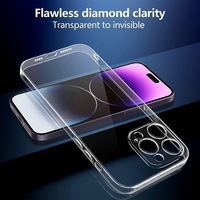 Husa de Protectie, Vafy, Compatibila cu Xiaomi Redmi 13C 5G, Tip Carcasa, Silicon TPU, Protectie camere, Transparent
