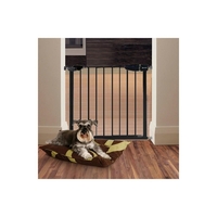 Poarta de siguranta Safety Gate pentru scari, ajustabila 75-82 cm, din otel, neagra