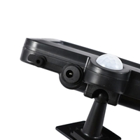 Lampa solara Flippy cu senzor de miscare, 108 COB LED, 2 grile, ip65, negru