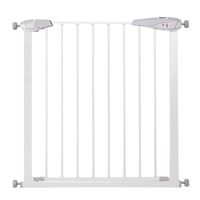 Poarta de siguranta Safety Gate pentru scari, ajustabila 90-99 cm, din otel, alba