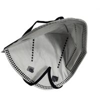 Set 850 bucati Masca de protectie faciala, Flippy, de unica folosinta pentru adulti, FFP2, KN95 CE 0370, 5 straturi, nesterila, ambalaj individual, Negru