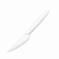 Set 10 Cutite De Unica Folosinta, Flippy, Plastic, 17x1.6 cm, alb