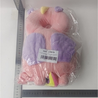 Perna tip Rucsac pentru Protectia Capului, Vafy, Tetiera tip Unicorn, pentru Bebelusi, 33x6x19 cm, 180 g, Roz