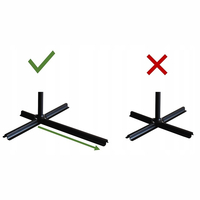 Umbrela gradina tip banana cu mecanism inclinare, impermeabila, diametru 300 cm, husa inclusa, bej