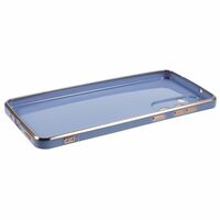 Husa Telefon 2in1, Vafy, Compatibila Samsung Galaxy S21 FE, Carcasa TPU cu Suport Inclus Tip Astronaut, Protectie Camere, Albastru
