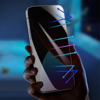 Folie Sticla securizata Flippy compatibila cu Samsung A72 Full Glue Privacy Negru