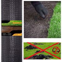 Plasa gradina anti daunatori si cartite, 30g/m2, 1x100metri, neagra