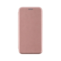 Husa de protectie Vafy compatibila cu Apple iPhone 11 Magnet Book Case Roz-Auriu