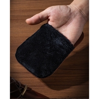 Manusa de Lustruit Pantofii, Flippy, din PVC, 18.2 x 12 x 10.8 cm, Imitatie de Lana, Maro