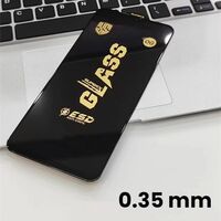 Folie de Protectie pentru iPhone 15 Pro, Vafy, Sticla Securizata ESD, Margini Negre, Rezistenta la Zgirieturi, Antistatica, 0.35 mm, Transparenta