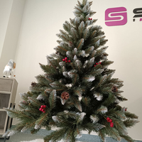 Brad artificial Christmas Deluxe by Sersimo, Frasin de Munte, 2D, 150cm