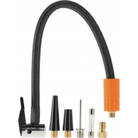 Compresor anvelope portabil auto 12V, acumulator 7500 mAh, 150 PSI cu manometru, lanterna LED si functie powerbank, reincarcare USB