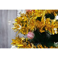 Beteala Craciun, Flippy, auriu, marimea: 2 m x 9 cm x 9 cm material:folie PVC, interior/exterior