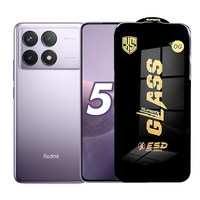 Folie de Protectie pentru Xiaomi Redmi K70, Vafy, Sticla Securizata ESD, Margini Negre, Rezistenta la Zgirieturi, Antistatica, 0.35 mm, Transparenta
