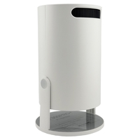 Video Proiector Portabil cilindric HY300PRO+, Flippy, Inteligent, ULTRA HD 1920 x 1080, Wireless, Compatibil cu Android/iOS, 13 x 11 x 9 cm, Alb