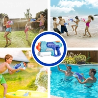 Set 4x Pistol cu Apa pentru Copii, Flippy, 6ani+, Multicolor, 2x 550 ML + 2x 300 ML